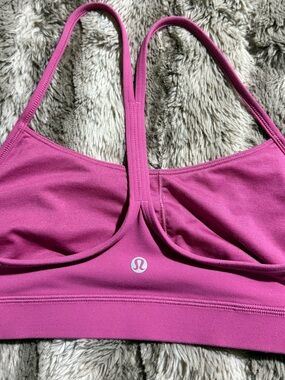 lululemon athletica Magenta Strappy Sports Bra